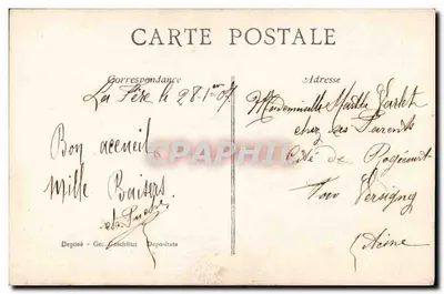 Jovem casal em um parque — texto poético — A.F.S. n°392/3 — Verso
