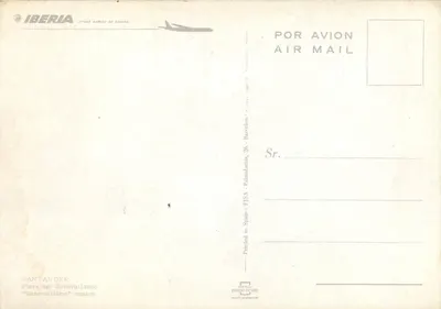 Plaza del Generalísimo — Santander — Iberia Líneas Aéreas de España — Rewers