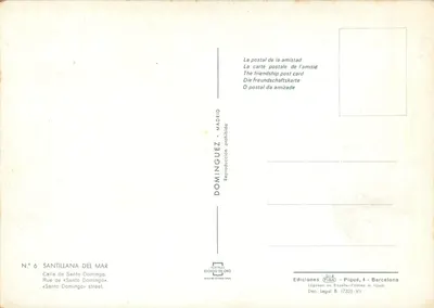 Santillana del Mar — ulica Santo Domingo — Dominguez Escudo de Oro — Rewers