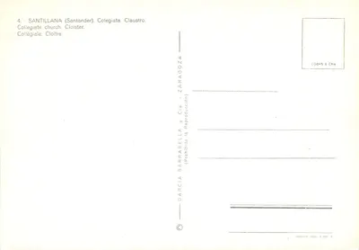 Widok z powietrza z Calatayud — Éd. Sigilga, n° 8 — Rewers