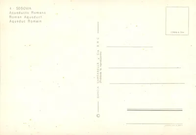 Segovie — Rzymski Aquedukt — Garcia Garrabella & Cia S.R.C. — Rewers