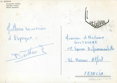 Segovie — Acueducto romano — H. Fournier, S.A. - Vitoria — Rewers