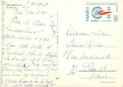 La Giralda — Sewilla — Wydawca Beascoa, nr 504 — Rewers