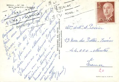 Sevilla — Barrio de Santa Cruz y Giralda — Wydawnictwo Reuss — Rewers
