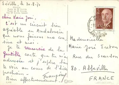 Seville — Place de Dá Elvira — Recuerdo de Sevilla — Rewers
