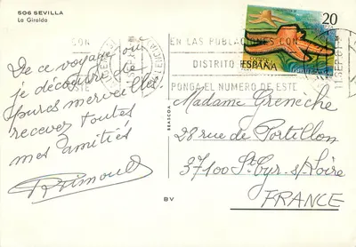 Giralda — Sewilla — wydawca 506 — Rewers