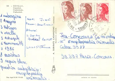 Seville — Katedra — A. Subirats, Valencia, n°518 — Rewers
