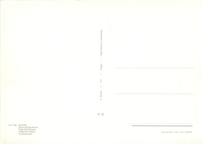 La Bandilla — Plaża rybaków — R. Gassó — Rewers