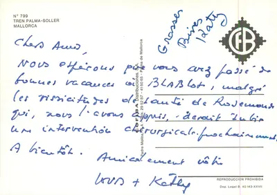 Soller - Pociąg przez most – TREN PALMA-SOLLER — Rewers