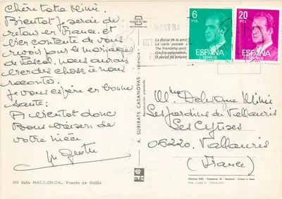 Port Soller — widok z lotnictwa — Wydawnictwo FISA — Rewers