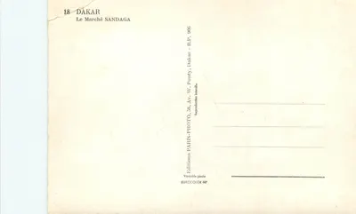 Dakar — Rynkowy Sandaga — Wydawca FLASH — Rewers