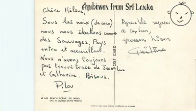 Praia do Sri Lanka — Ayubowan do Sri Lanka — Lake House Printers & Publishers Ltd — Verso