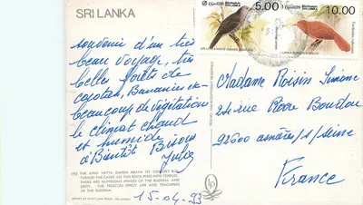 Templo das Grutas de Dambulla — Sri Lanka — editor Mortlake Press — Verso
