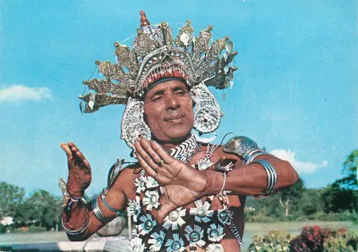 Dançarino Kandyan — Sri Lanka — MJJ Card n°169