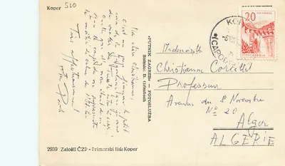 Koper — Portorož, Piran, Ankaran, Izola — wydawca PUTNIK ZAGREB — Rewers