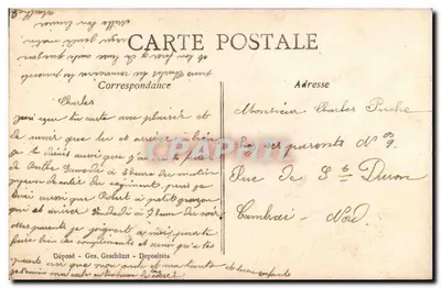 Soldat et femme en tenue de campagne — A&S, n° 443/2 — Verso