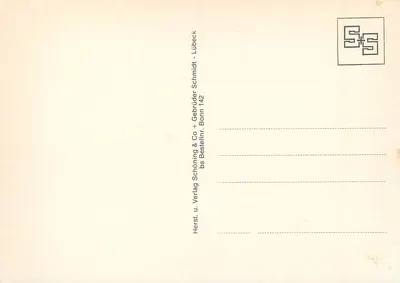 Bonn — Bundeshauptstadt — editor Schöning & Co + Gebrüder Schmidt — Verso