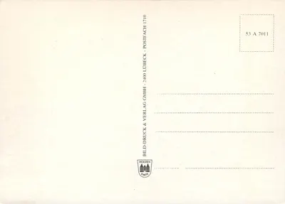Bonn am Rhein — widok panoramiczny — Bild-Druck & Verlag GmbH, Lübeck — Rewers