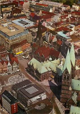 Bremen — Marktplatz e catedral — ANCO + Foto-Verlag