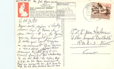 Rathaus Bremen — Freie Hansestadt Bremen — wydawca: Papiererie Einkaufsgesellschaft mbH — Rewers