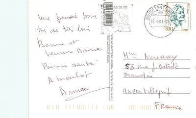 Bremen — Grüße aus BREMEN — wydawca VERLAG PAPETERIE BREMEN — Rewers