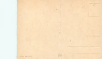 Cologne - Opérahaus com catedral — editor Kaufhof A.G., n° 928/4 — Verso