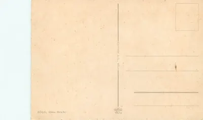 Köln — ulica Hohe Straße — wydawca Kaufhof A.G. n° 928/16 — Rewers