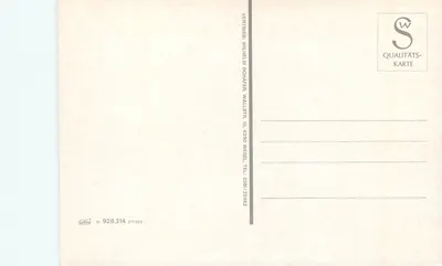 Köln — Grüsses aus Köln — wydawca Qualitäts-Karte, nr 31.928.214 — Rewers