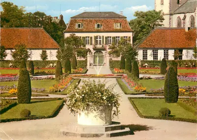 Prinz Georg-Palais mit Garten — Darmstadt — Verlag: Kunstanstalt Wilhelm Gerling sen. GmbH, Ds 2464