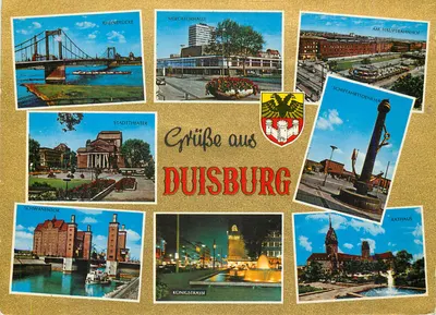 Duisburgo — Verde e azul — Editora Wilhelm Schäfer