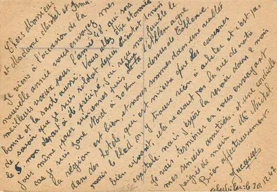Relógio congelado — Ano Novo — Bungardt, n° 12 — Verso