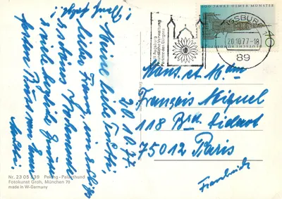 Pekin - Palasthund — N° 23 05 339 — Fotokunst Groh, München 70 — Verso