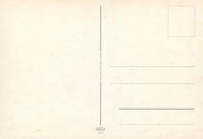 Frankfurt am Main — widok panoramiczny z katedrą, rynkiem i stacją — Krüger n°925/71 — Rewers