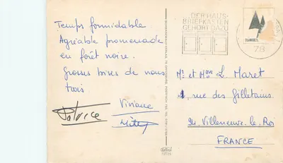 Freiburg/Br. — Uniwersytet, miasto i katedra — Schwarzwaldbriefverlag, 78 Offenburg — Rewers