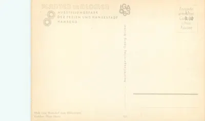 Widok z Rosenhof na Philipsturm — IGA 63 — Wydawnictwo Georga Michela — Rewers