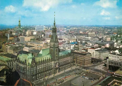 Hamburgo — Rathaus e Innenstadt — Conwa Grossoverrieb GmbH, n° 4241