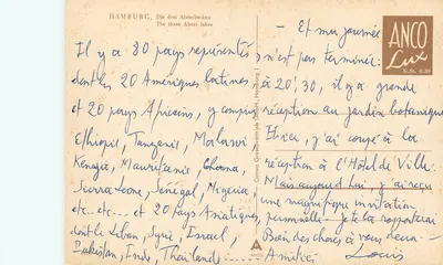 Hamburg, Die drei Alsterbecken — ANCO Lux, G.St. 0.30 — Rewers