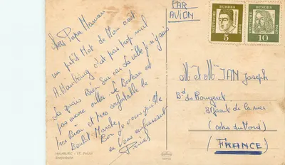 Hamburgo - St. Pauli - Hall Keese — editor Reeperbahn, n° 920/102 — Verso