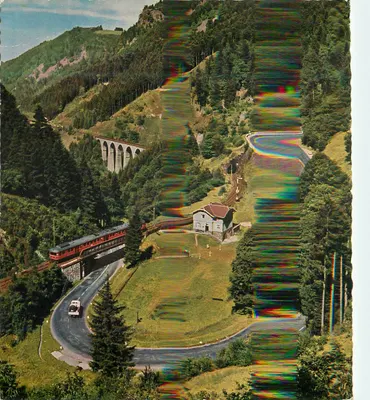 Hollenental (Sudschwarzwald) — Ravennabrücke — Dr. Hans Knöpfel Verlag, 71111 Teitelbronn