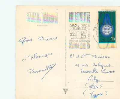 Hollenental (Sudschwarzwald) — Ravennabrücke — Dr. Hans Knöpfel Verlag, 71111 Teitelbronn — Verso