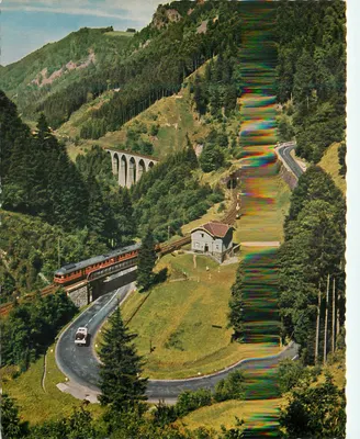 Höllental (Südschwarzwald) — Ponte de Ravenne — Dr. Hans Knöpfel Verlag, 71 Heilbronn