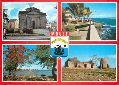 Moule — vista da cidade, editor Images & Carabes, n° S.090
