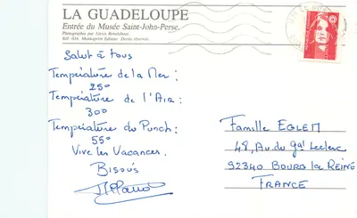 Museu Saint-John-Perse — Guadalupe — Alexis Boisdebout — Verso