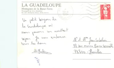 Guadalupe — Les Deux-Mamelles — Alexis Boisdebout — Verso