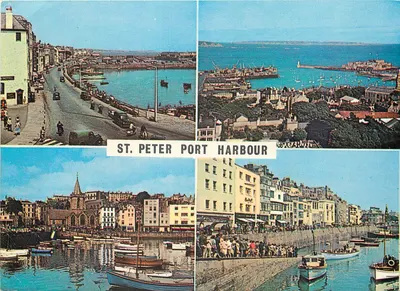 St. Peter Port Harbour — Guernesey, C.I. — Guernsey Press Co. Ltd.