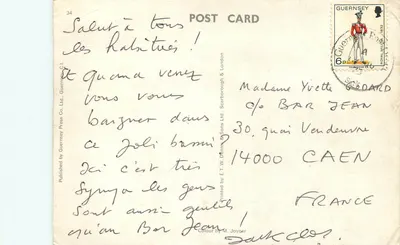 Venus Pool, Little Sark, C.I. — wydawca E.T.W. Dennys & Sons Ltd. n° S.21 — Rewers
