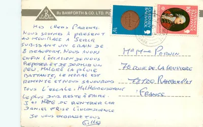 The Yacht Marina, St. Peter Port, Guernsey — Editor ET.5810 — Verso