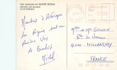 Archipel Bijagos — Wyspa Bubaque — Gwinea Bissau — Rewers