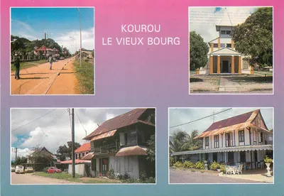 KOUROU LE VIEUX BOURG — Guiana Francesa — Edições G. Delaberge