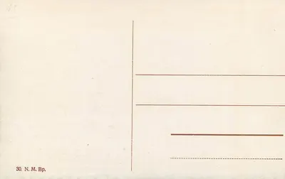 Vista panorâmica de Budapeste — Totalenschi — editor N.M. Bp. n°30 — Verso